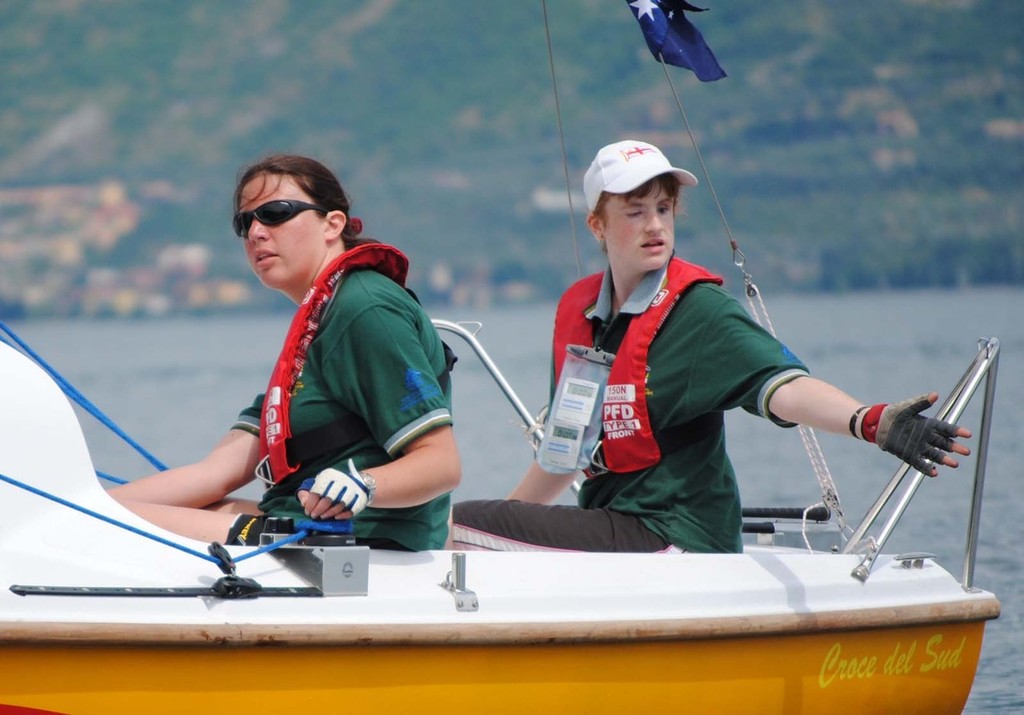 IFDS Disabled Sailing World Championships, 2010, Homerus Blind Match Racing -Kylie Forth and Erin McGlew from Royal Perth Yacht Club in Australia © David Staley - copyright